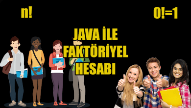 Photo of Java ile Faktöriyel Hesaplama