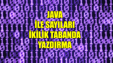 Photo of Java ile Sayıları İkilik Tabanda Yazdırma