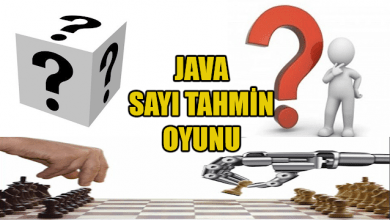 Photo of Java İle Sayı Tahmin Oyunu