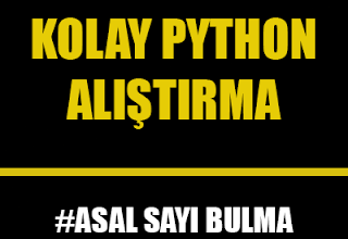 Photo of Python Dilinde Asal Sayı Kontrolü