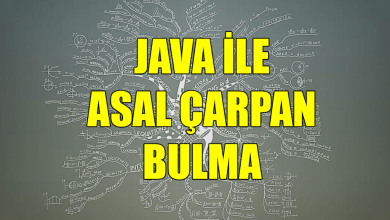 Photo of Java ile Asal Çarpanlar Nasıl Bulunur?