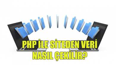 Photo of Php ile Websiteden Veri Çekme