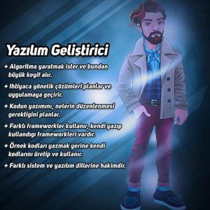 Yazılım geliştiricinin görevleri nelerdir