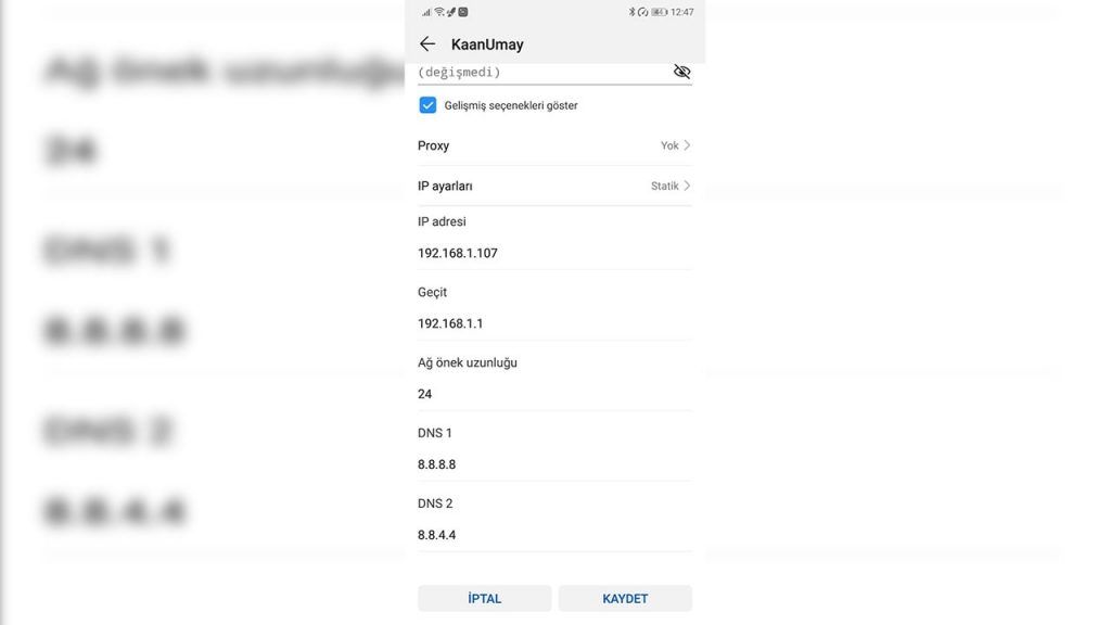 Android DNS ayarları nasıl değiştirilir?