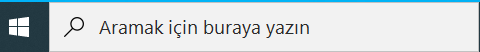 Arama simgesi büyük oldu