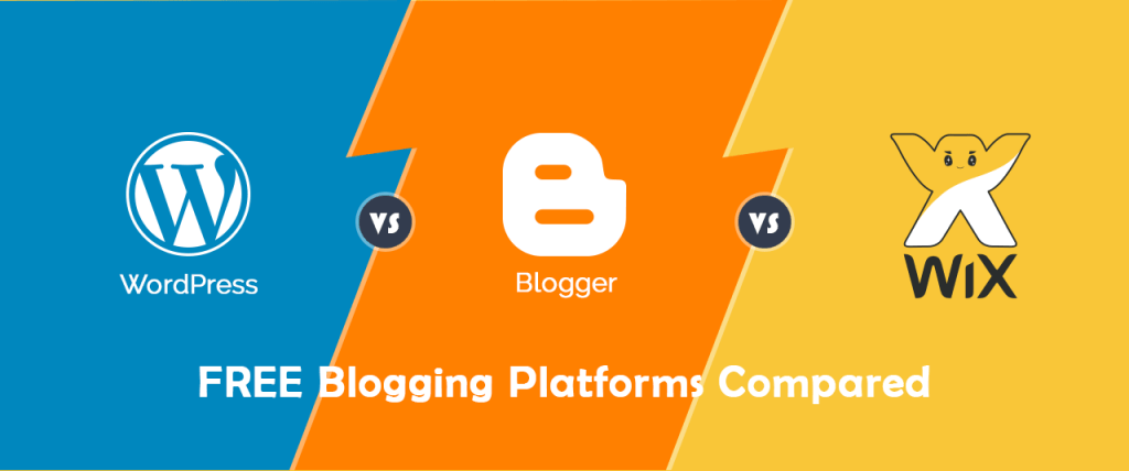 wordpress, blogger ve wix farkı