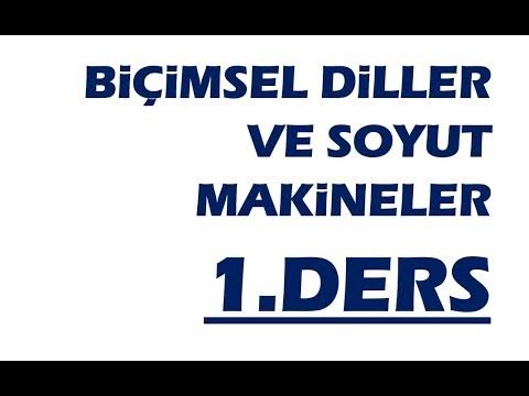 Biçimsel diller ve soyut makineler