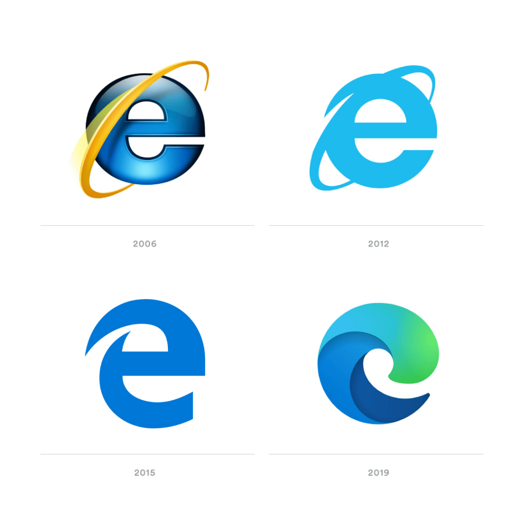 microsoft edge yeni logosu