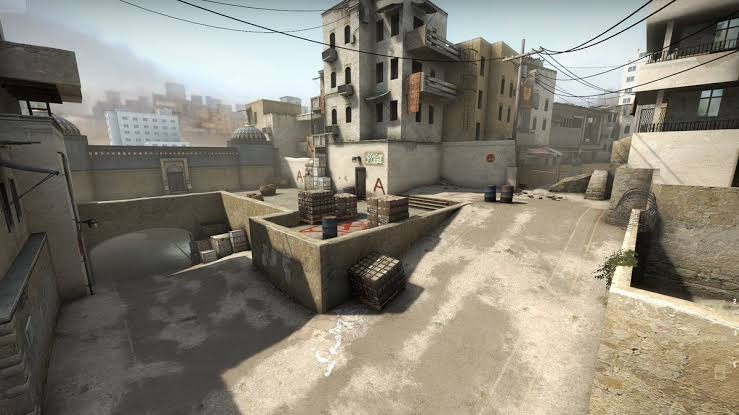 CS:GO dust2 haritası