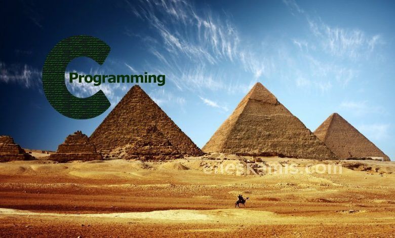 c programlama dilinde sayı piramidi yapımı