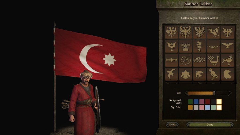 Bannerlord Osmanlı bayrağı tasarımı