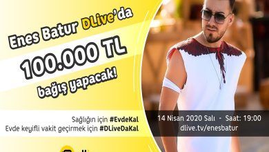 Photo of Enes Batur Dlive’da 100.000₺ Ödül Dağıtacak