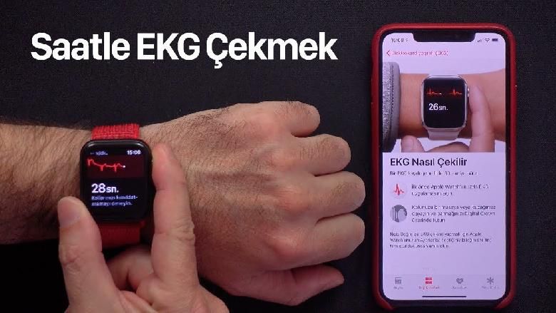 Apple Watch EKG uygulaması