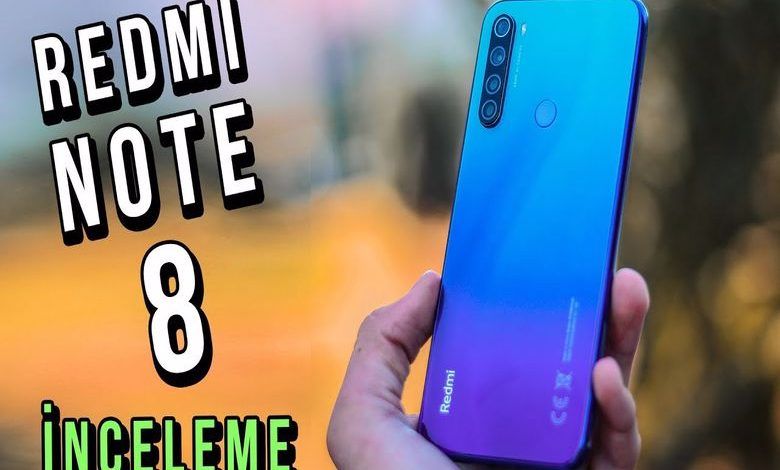 Redmi note 8 inceleme