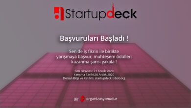 Photo of StartupDeck Girişimcilik Etkinliği 2020