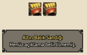 altın balık sandığı