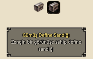 gümüş define sandığı