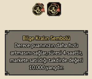 bilge kralın sembolü