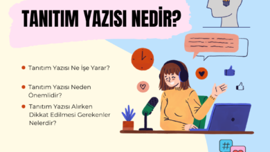 Photo of Tanıtım Yazısı Nedir?